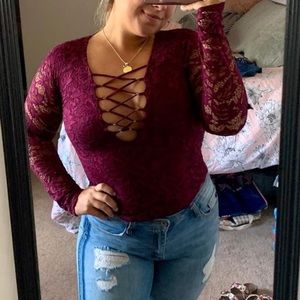 Lace bodysuit
